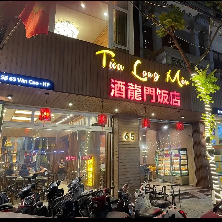 Cửa hàng Nhà hàng Tửu Long Môn đã dùng dịch vụ 3SM Voice